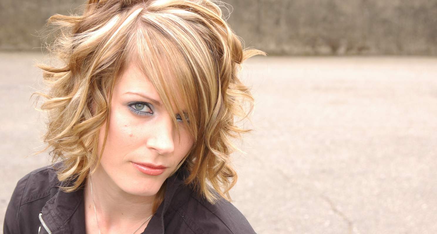6. Edgy Asymmetrical Bob With Hairpins