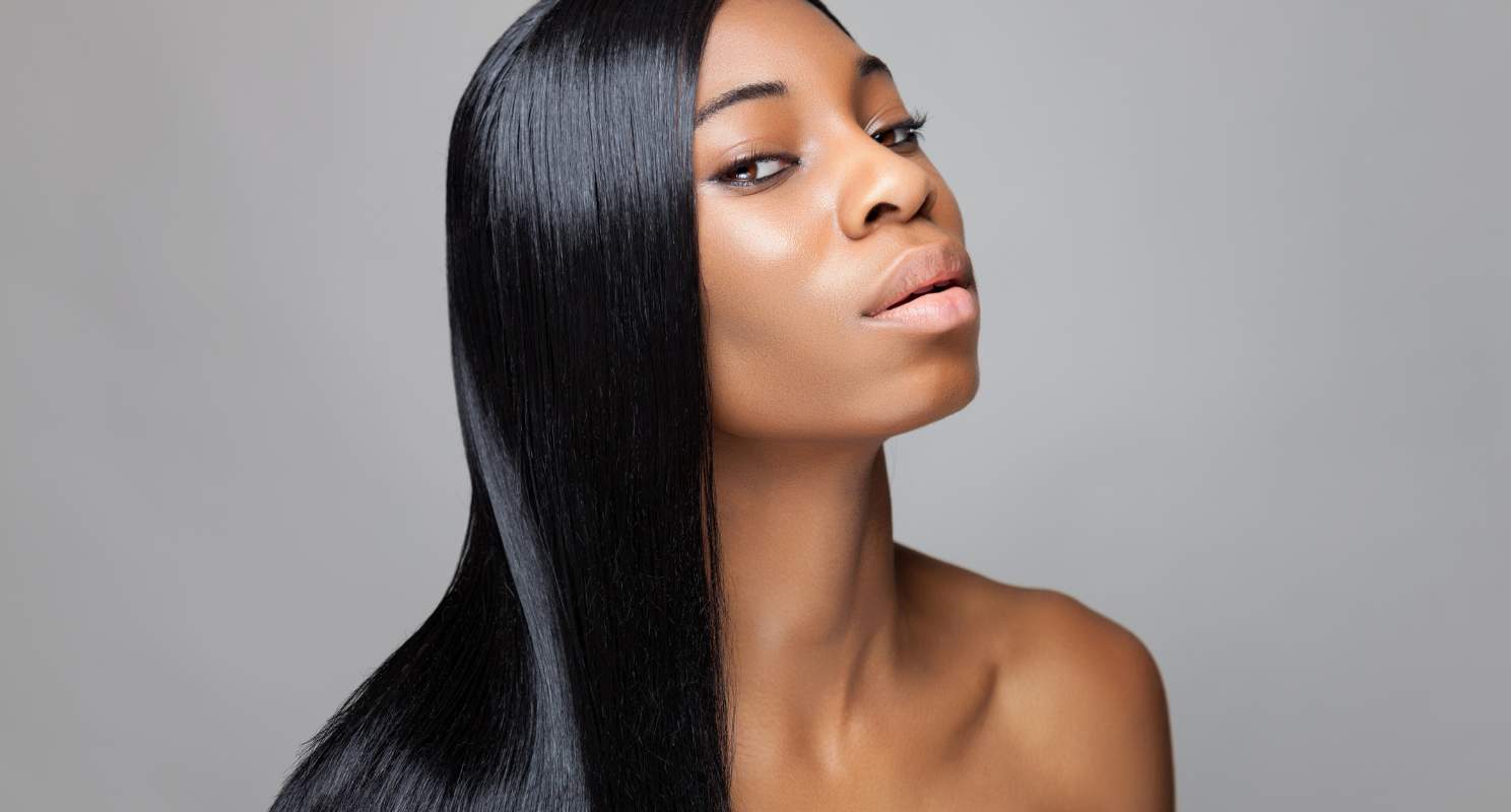 8. Sleek and Shiny Black Layers