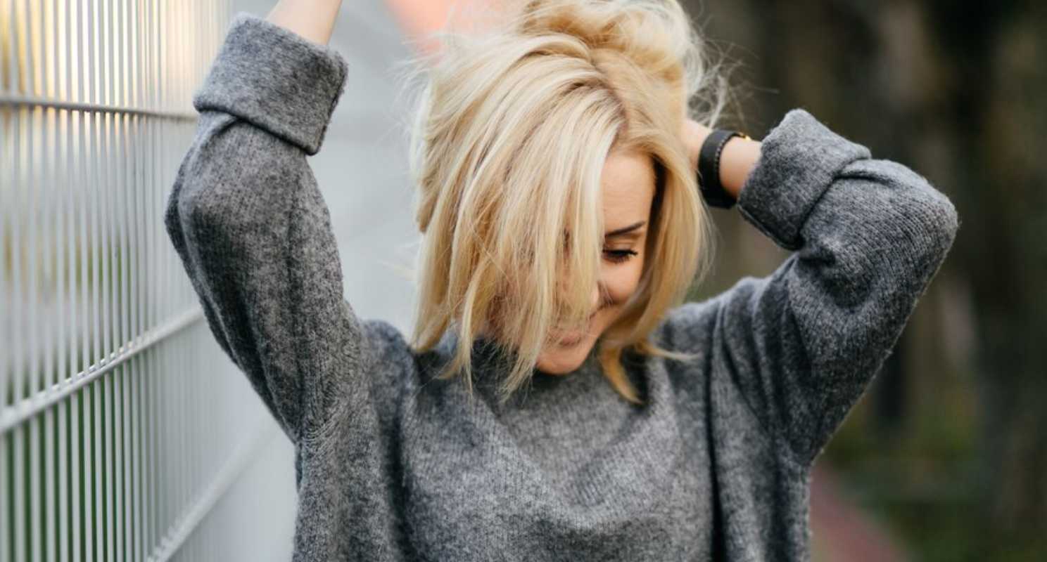 11. Textured Blonde Balayage On Fluffy Bob Haircuts