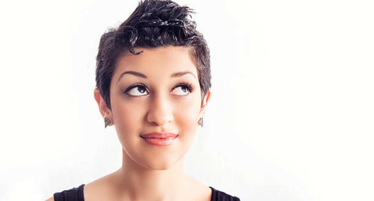Long Pixie With Finger Waves And Curls