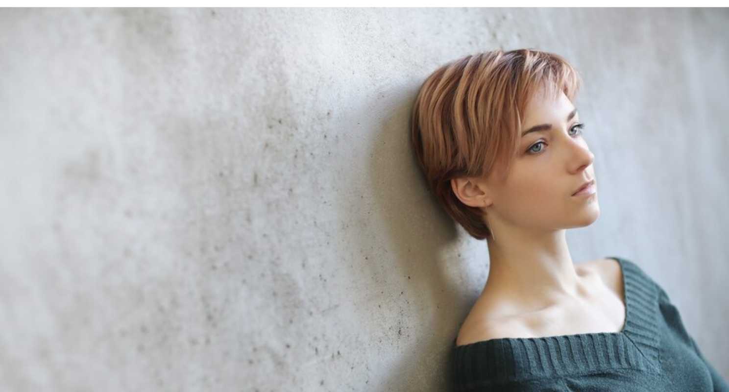 13. Asymmetrical Medium length Pixie Cuts