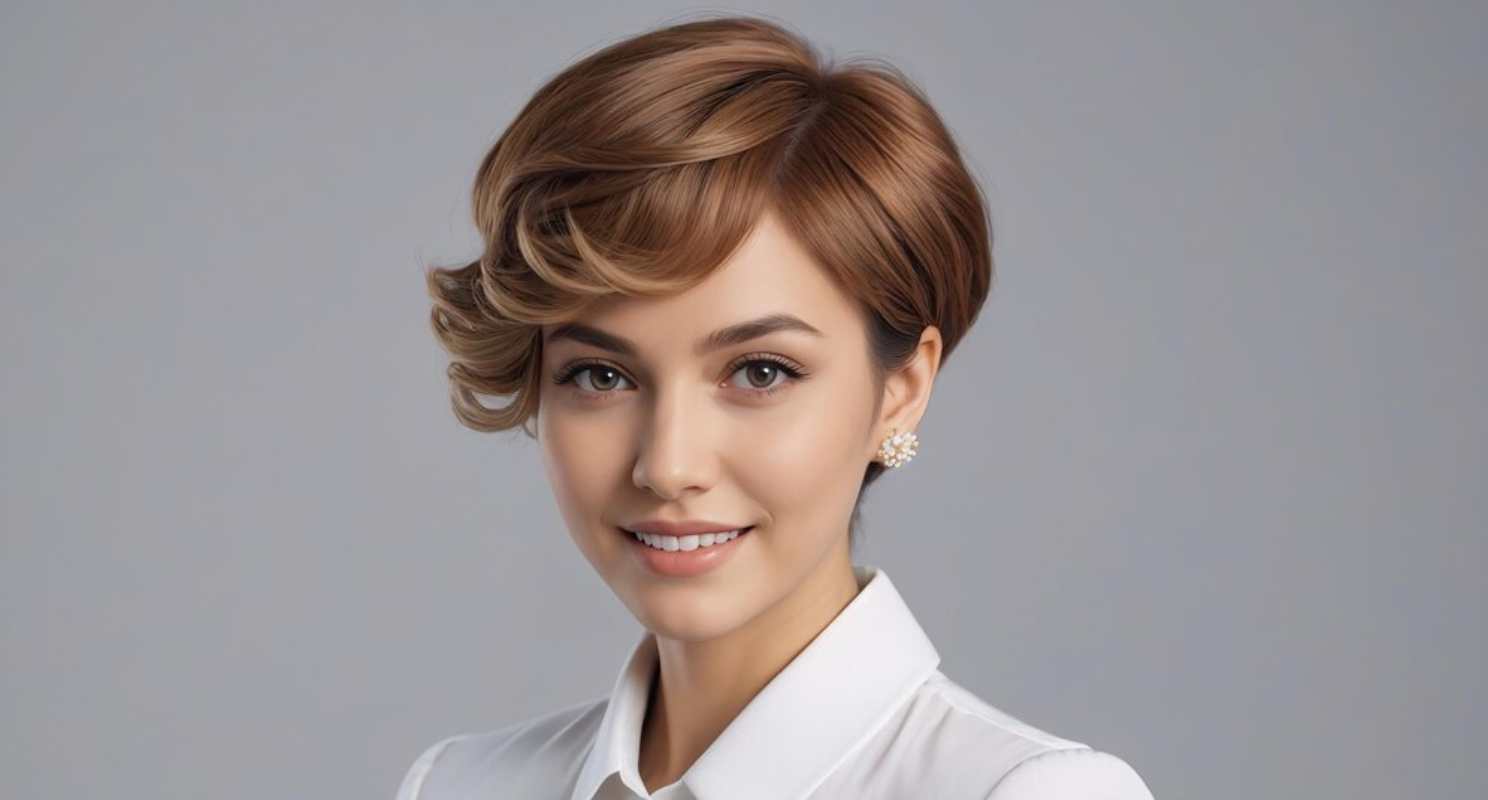 14. Bronde Wavy Side- Parted Bob