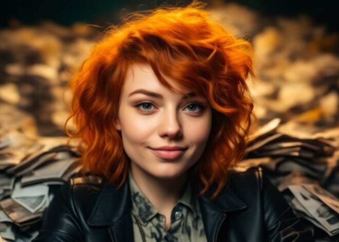 Fiery Chestnut Hair Color Ideas