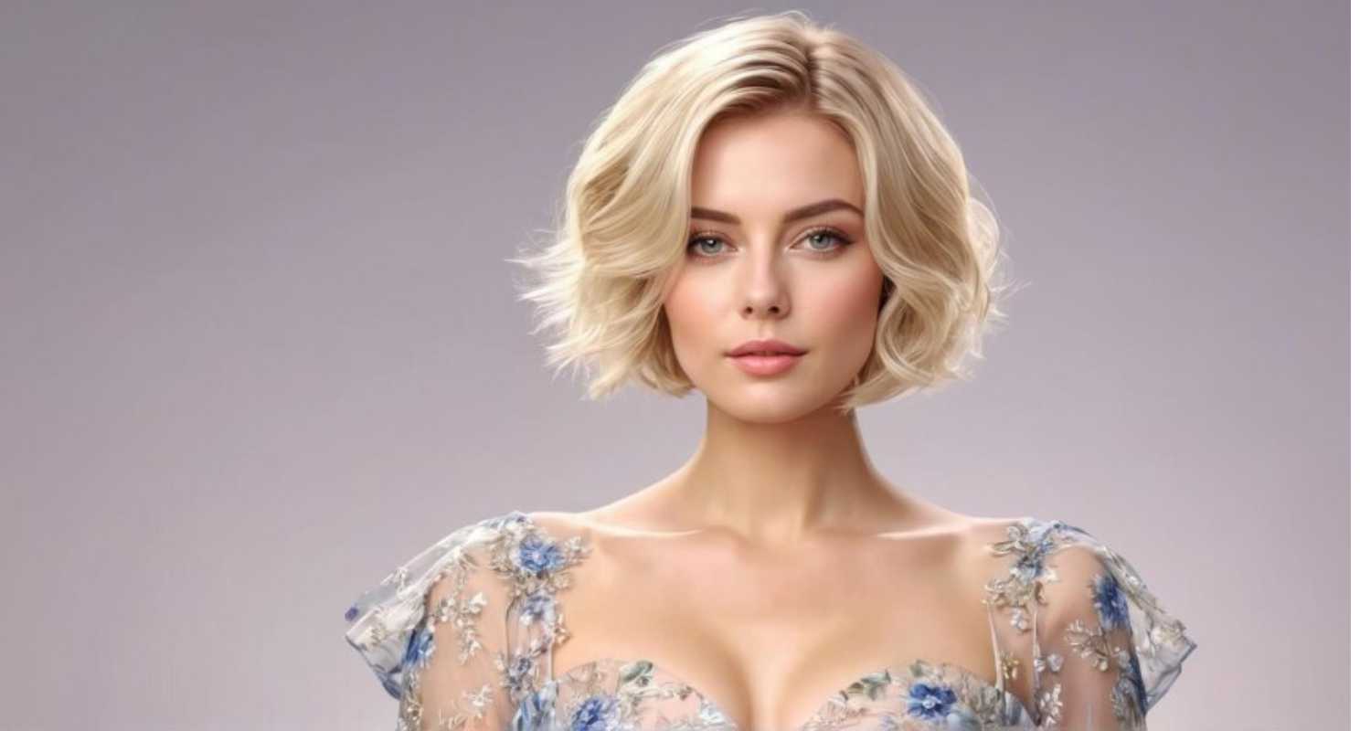 17. Voluminous Fluffy Blonde Bob