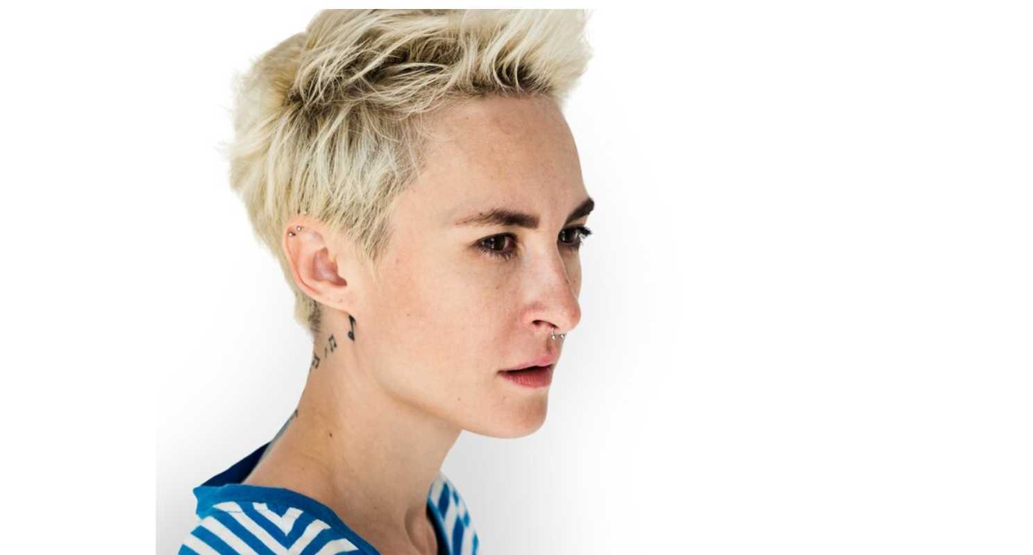 2. Undercut Blonde Pixie Haircut