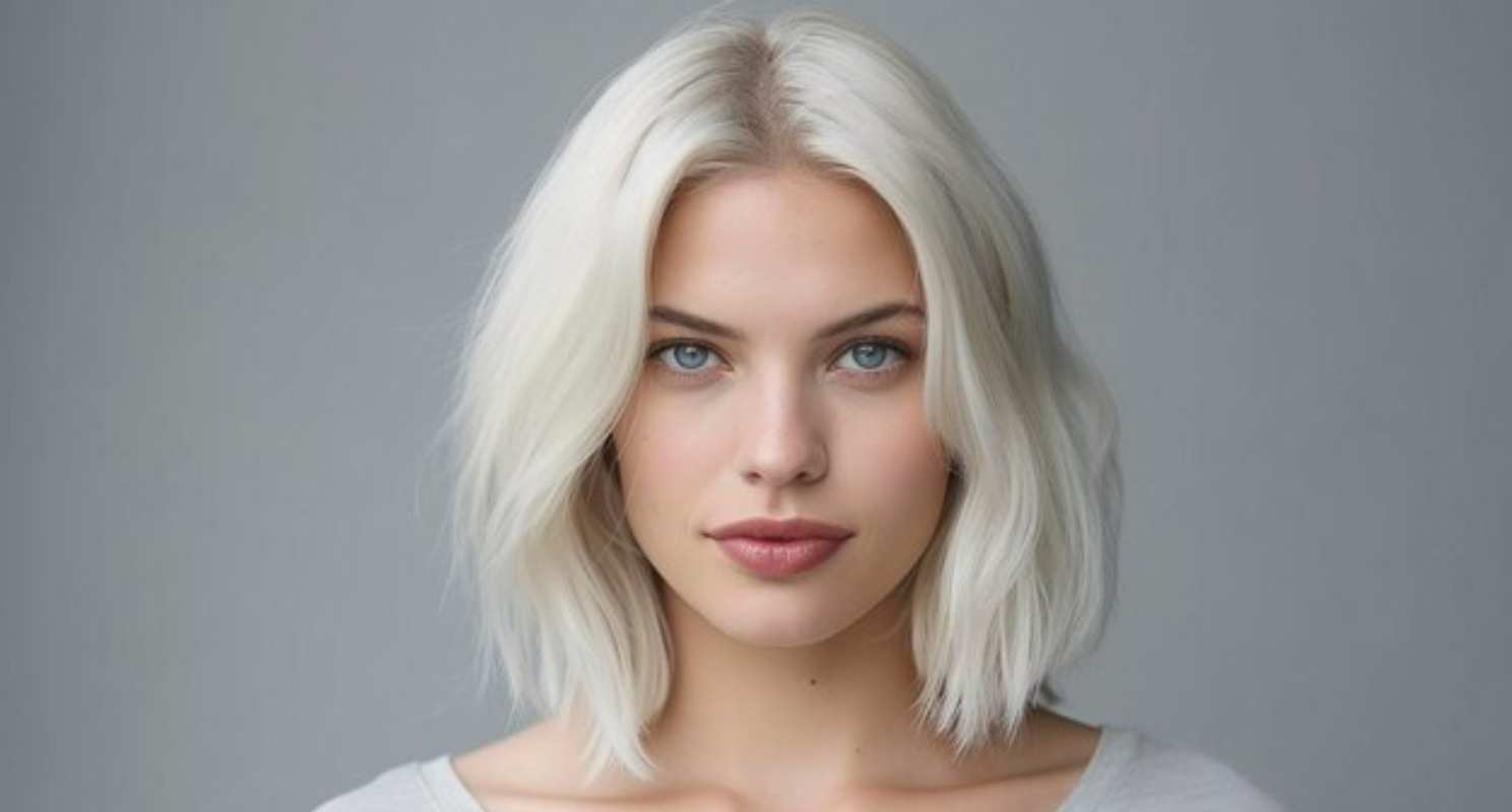 Ash Blonde A-Line Bob