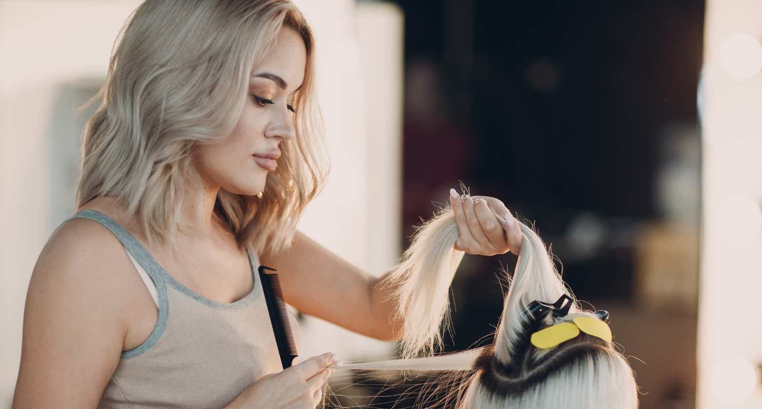 Beachy Blonde Waves With Low Lights For Depth