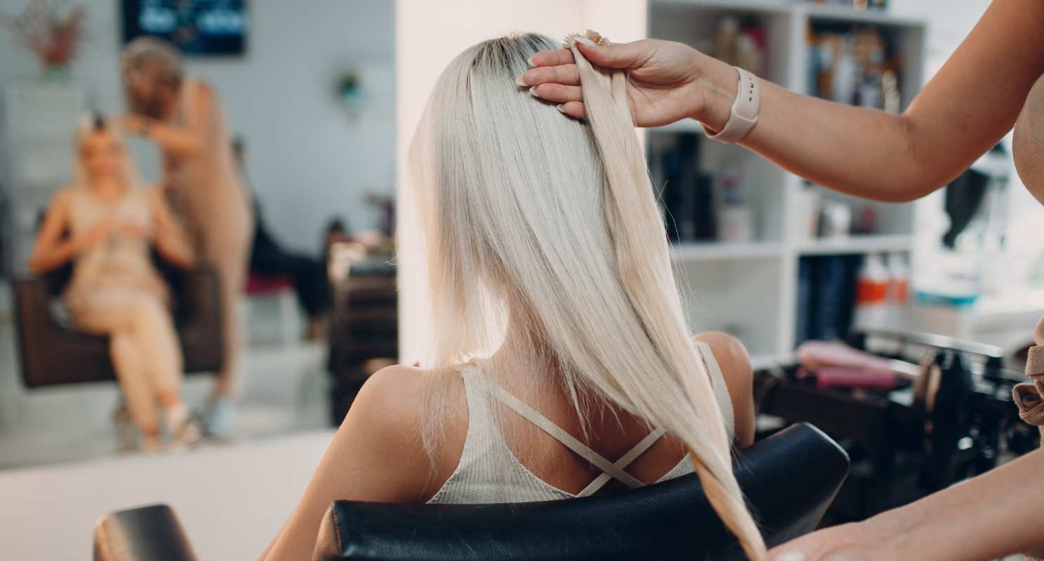 Classic Blonde Hairstyle With Natural Low Lights