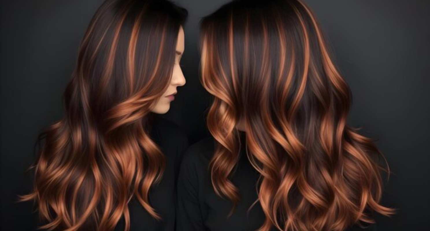 Duo- toned Chestnut Hair