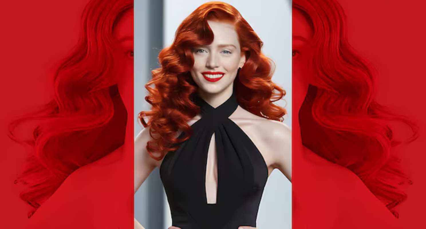 Fiery Red Bold Bright Hair Color Ideas
