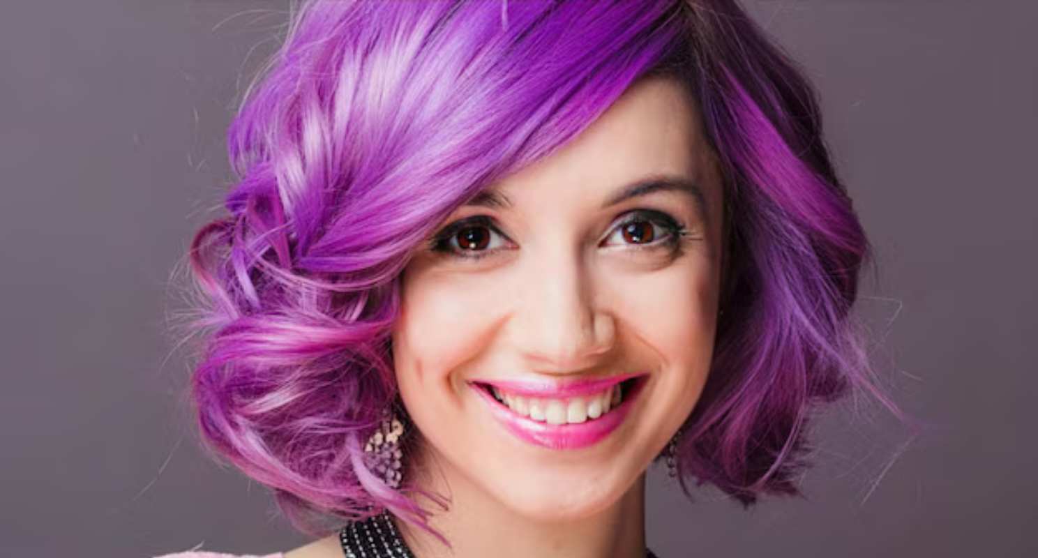 Hairstyles Purple Hair