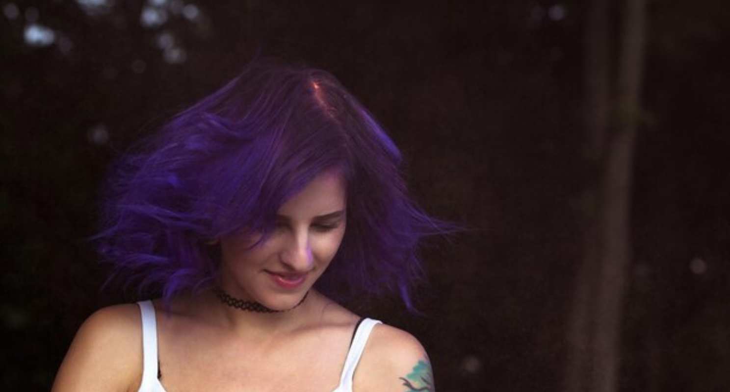 Purple Haze Bold Bright Hair Color Ideas