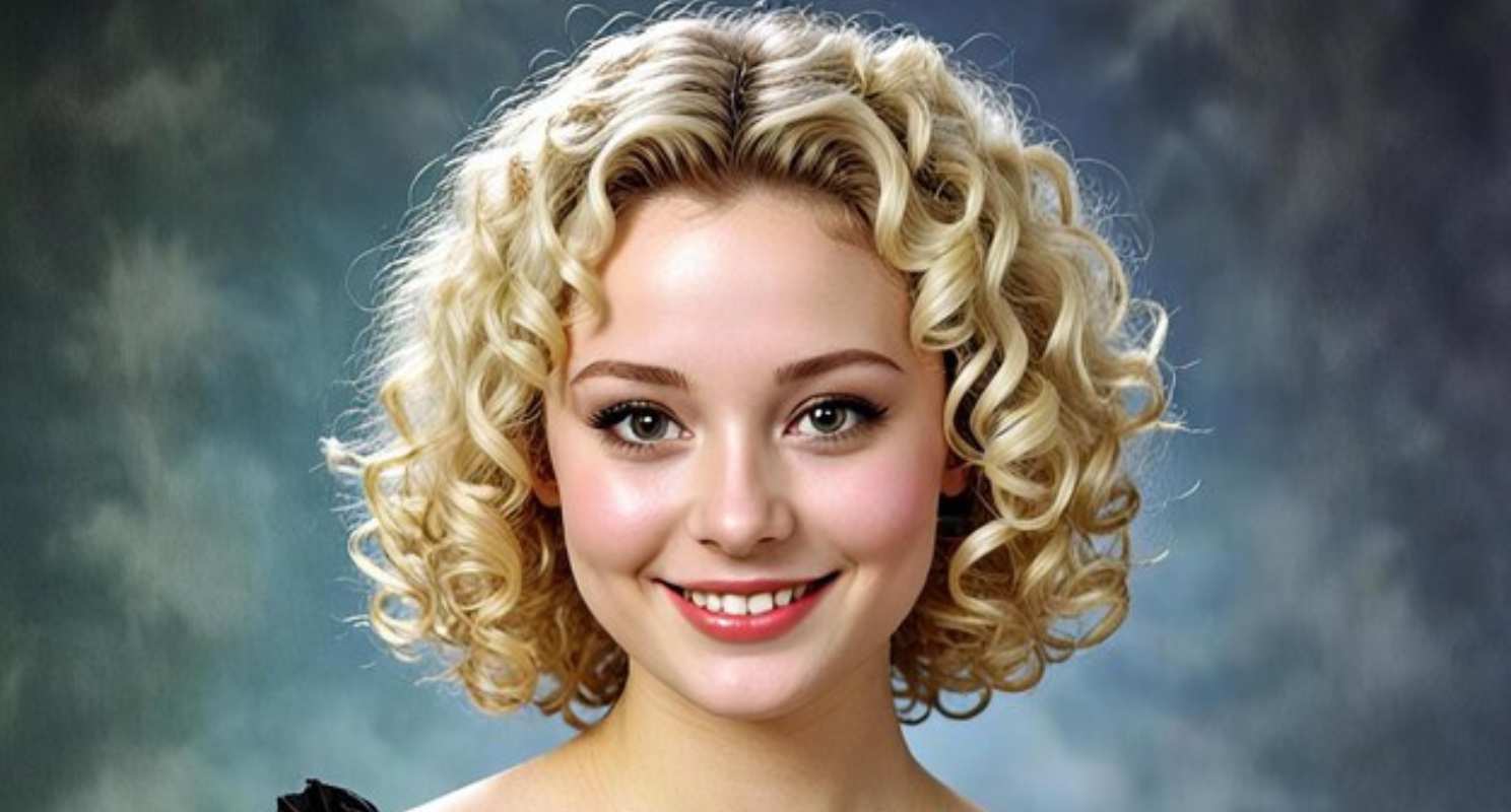 Short Blonde Curls